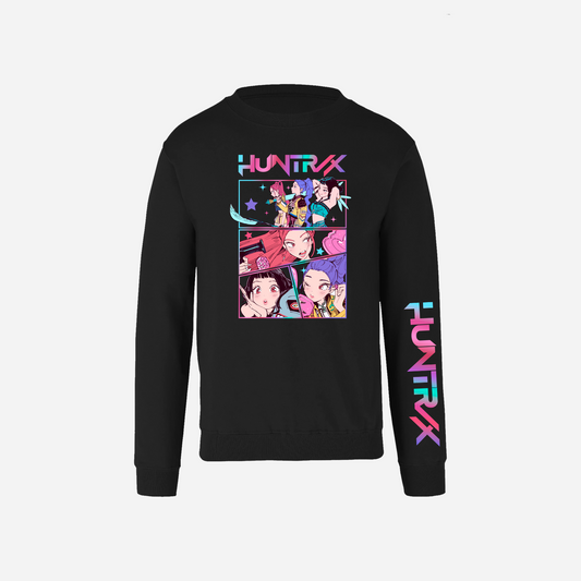 Polerón polo más botella de agua Huntrix