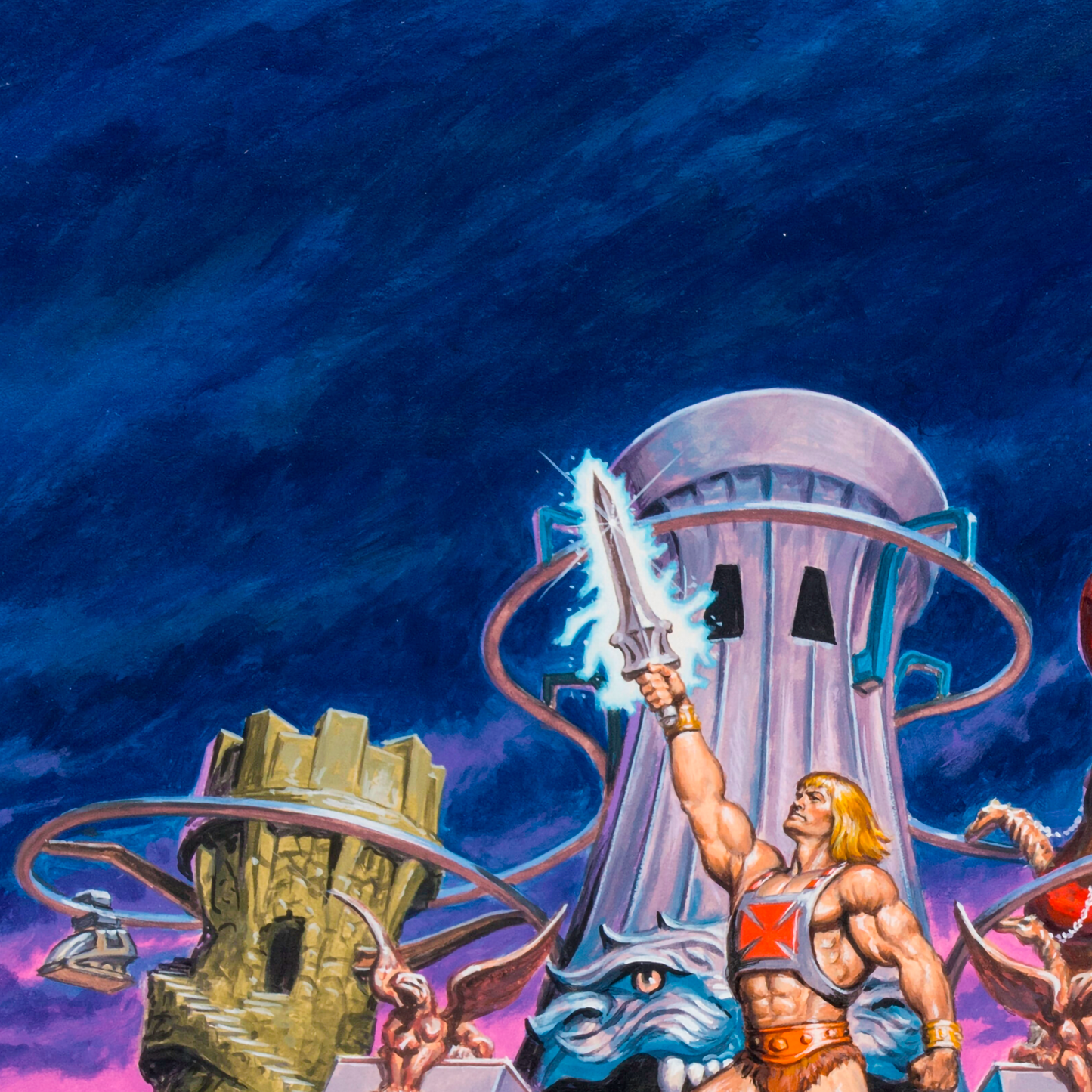 Polerón Polo He-Man – Eternia (1986) | Artwork de Earl Norem
