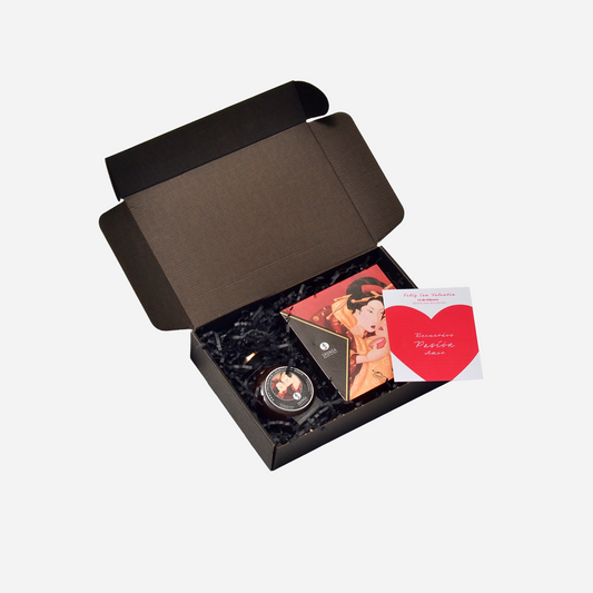 Kit San Valentín con set de 5 productos SHUNGA y pintura corporal