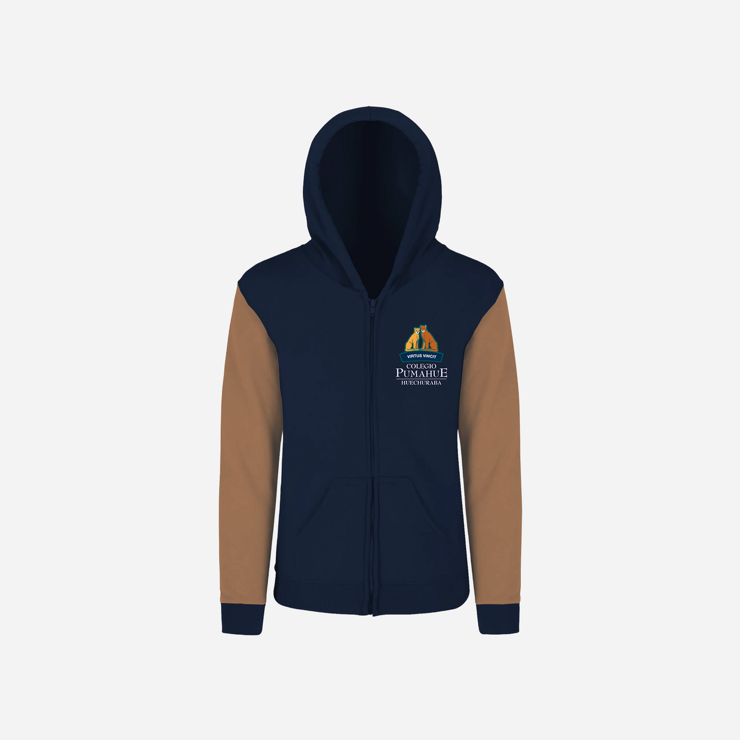 PREVENTA Polerón canguro con cierre PUMAHUE Huechuraba - alternativo