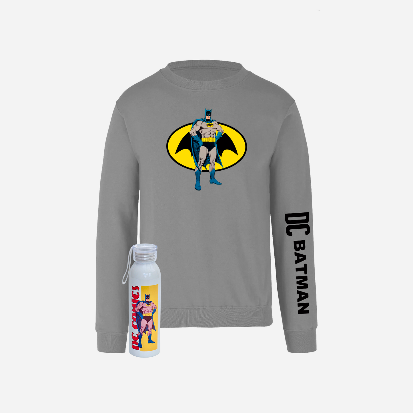 Polerón polo más botella de agua Classic Batman DC COMICS