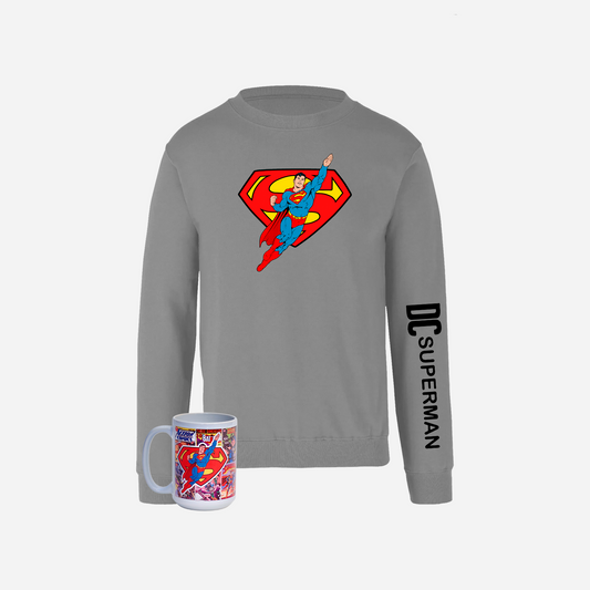 Polerón polo más tazón Classic Superman DC COMICS