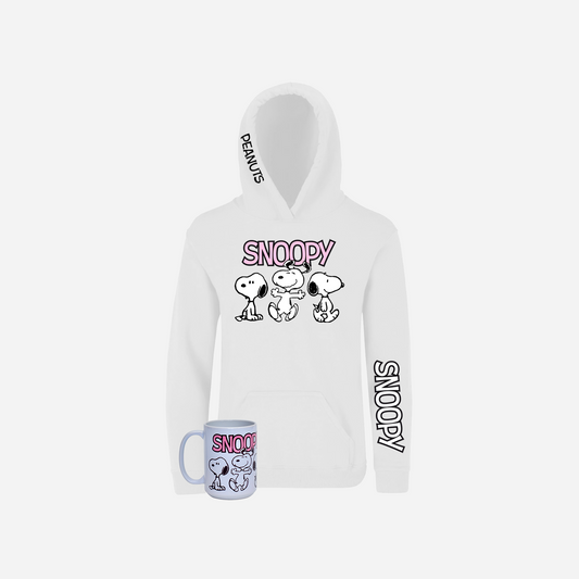 Polerón Canguro más tazón Snoopy