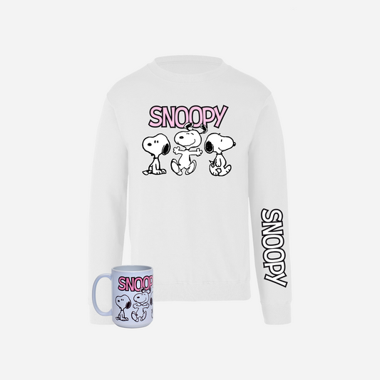 Polerón polo más tazón Snoopy