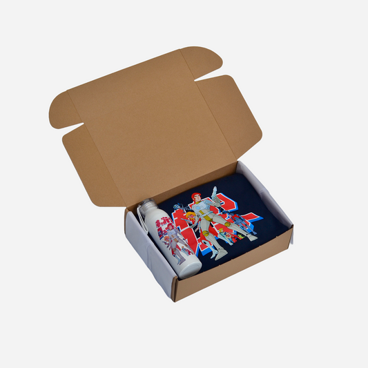 Polerón polo más botella de agua Capitán Futuro