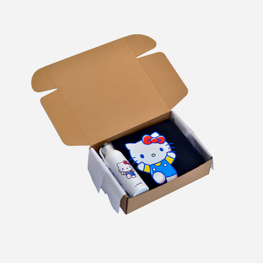 Polerón polo más botella de agua Hello Kitty