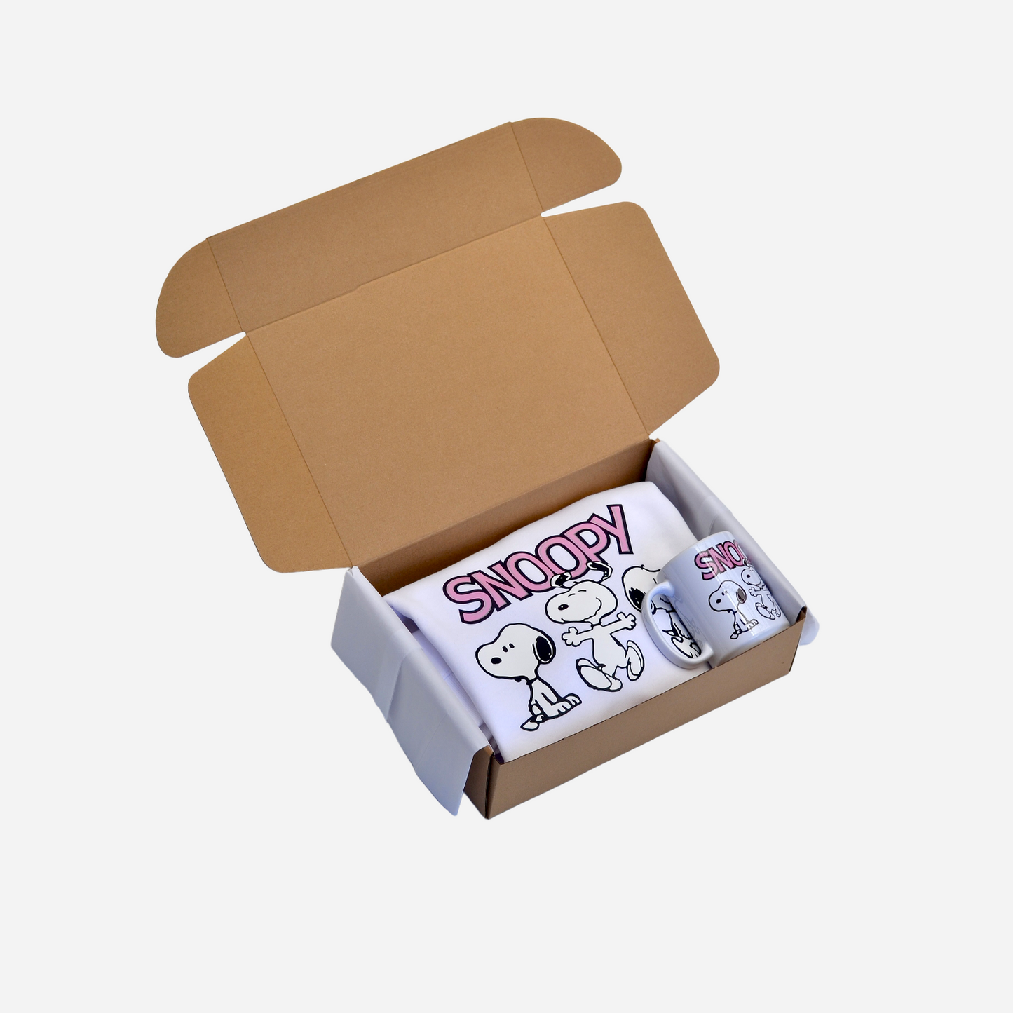 Polerón Canguro más tazón Snoopy