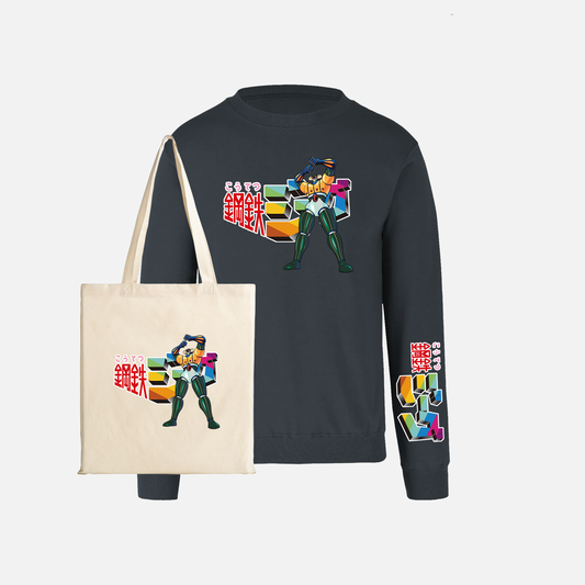 Kit polerón polo lona bag El Vengador — Kōtetsu Jeeg