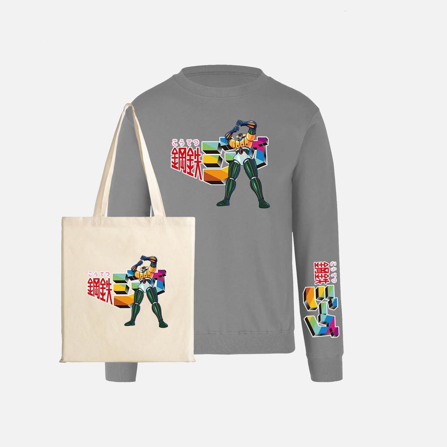 Kit polerón polo lona bag El Vengador — Kōtetsu Jeeg