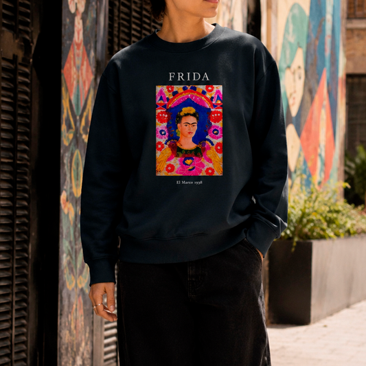 Polerón polo Arte Frida Kahlo "El marco"