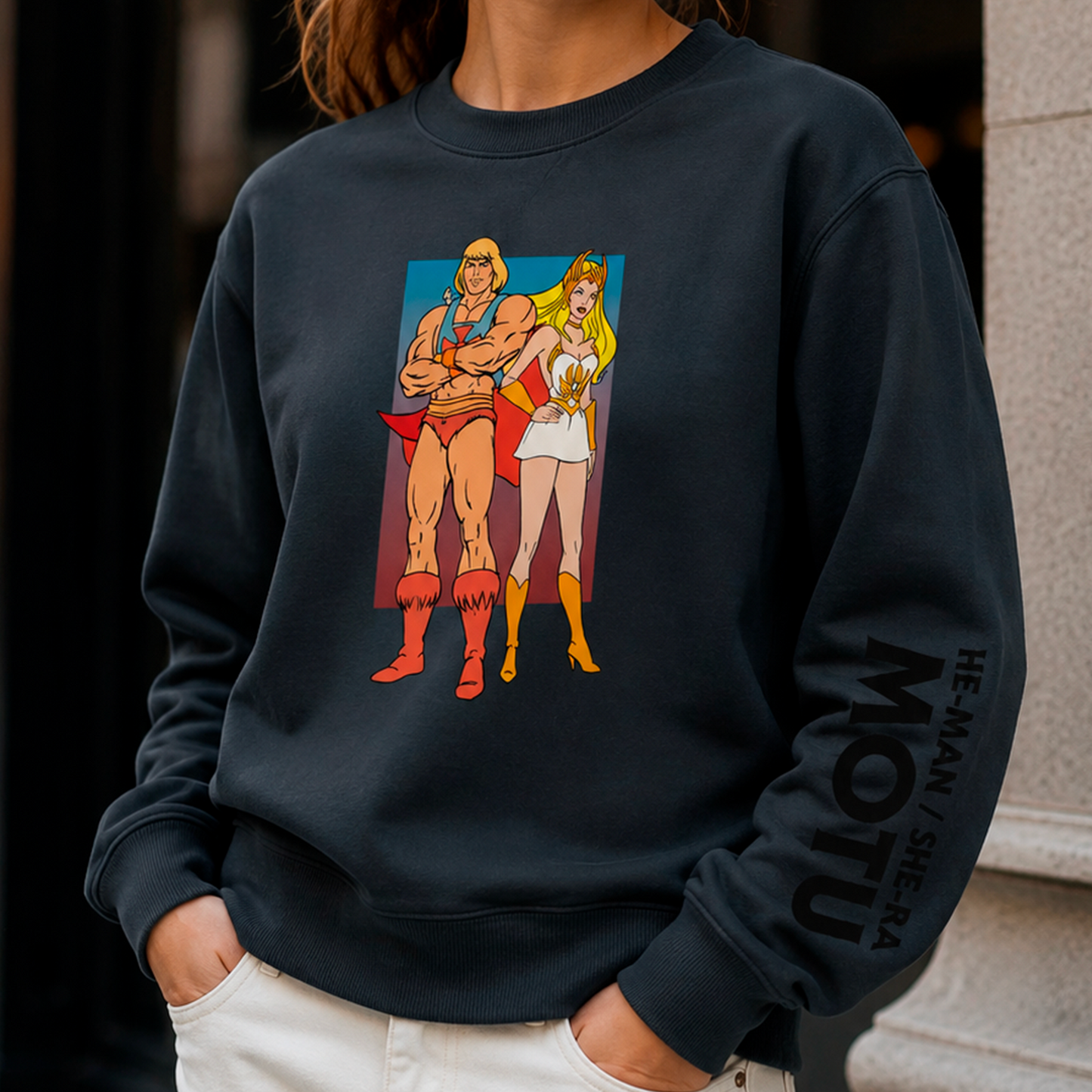 Polerón polo unisex Classic HE-MAN y SHE-RA