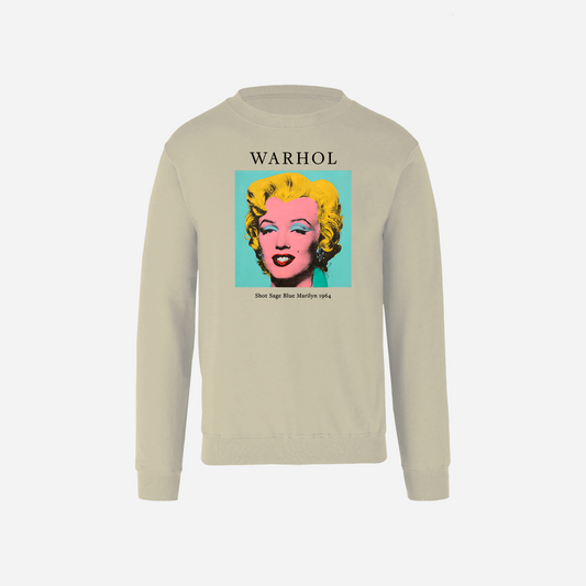 Polerón polo Arte Andy Warhol Shot sage blue Marilyn 1964
