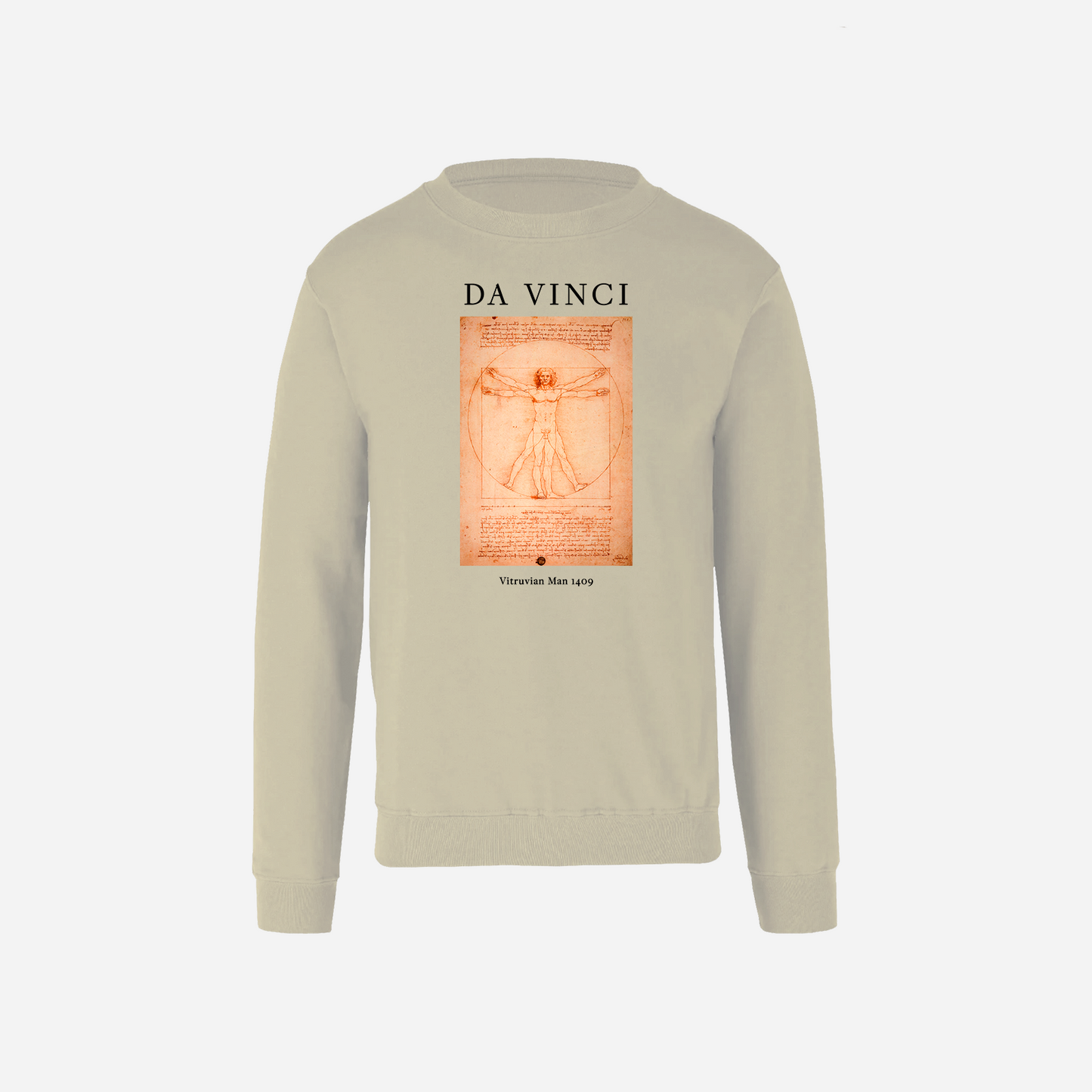 Polerón polo Arte Leonardo da Vinci - Vitruvian Man 1409