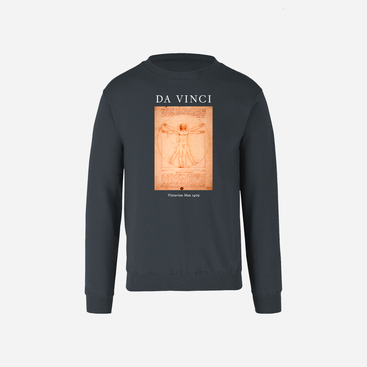 Polerón polo Arte Leonardo da Vinci - Vitruvian Man 1409