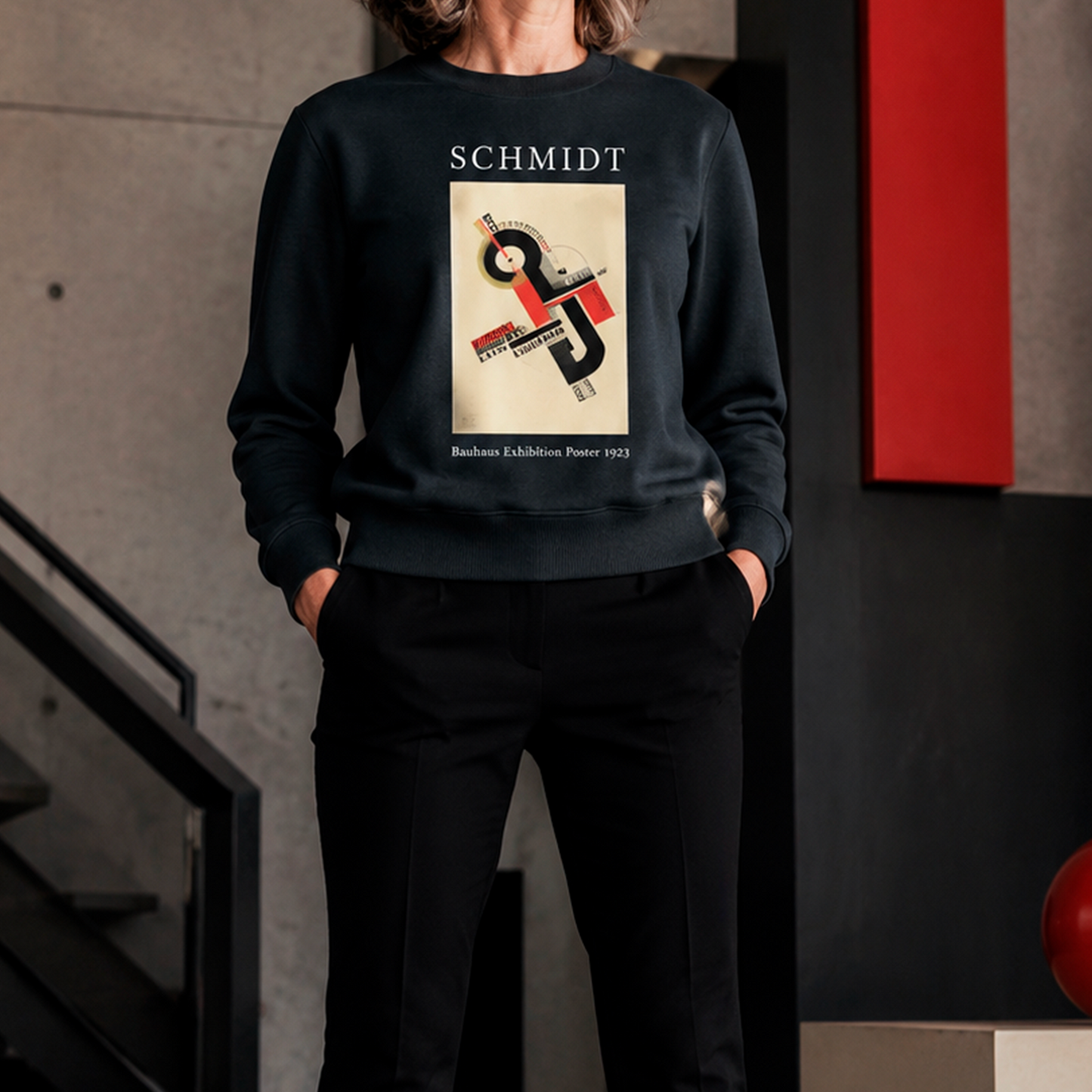 Polerón polo Arte Joost Schmidt - Bauhaus Exhibition Poster 1923