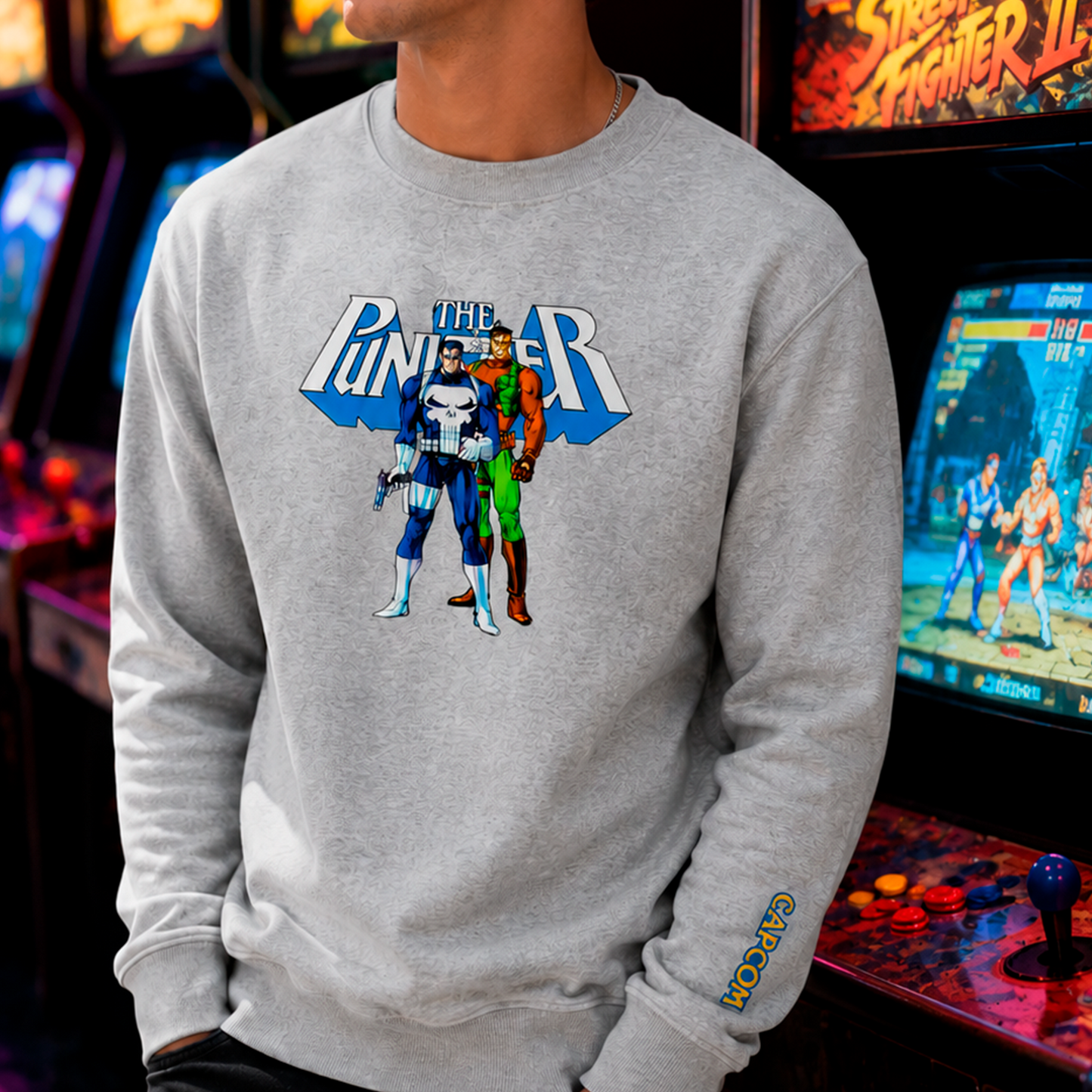 Polerón The Punisher Arcade – Punisher y Nick Fury