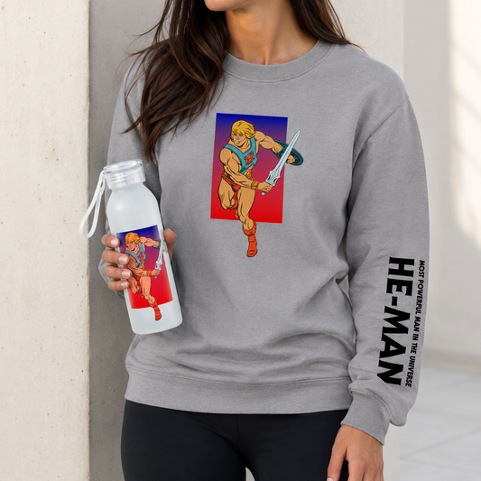 Kit Polerón Polo He-Man + Botella 600ml